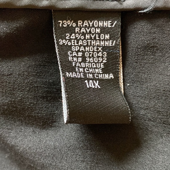 Long black suit jacket - Picture 8 of 10